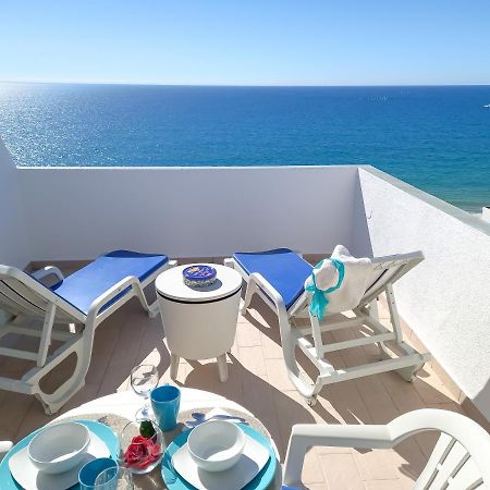 Mira Atlantico 13- Terraco Com Vista Mar E Cidade, Wifi, 80Mt Praia Quarteira Exterior photo
